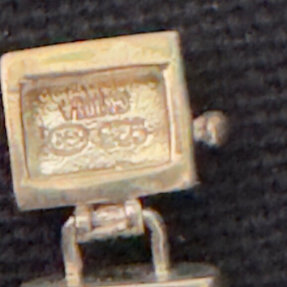 Elegant Vintage .925 Sterling Silver Faceted Onyx Womens Bracelet Secure Clasp - Picture 6 of 12